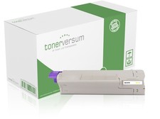 Toner kompatibel zu OKI C610 C610DN C610N C610DM C610CDN 44315305 / C 610 Gelb