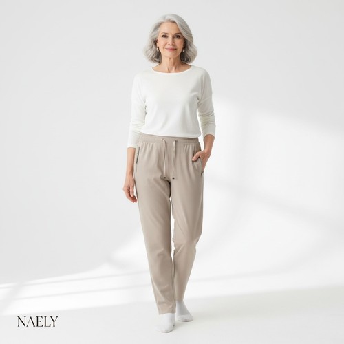 Damen stretch hose kurzgröße - stretch,