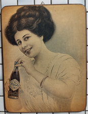 Coca cola werbetafel dame - coca‑cola,