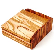 Untersetzer aus Olivenholz