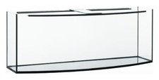 Aquarium 150x50x60cm Glasbecken 450 Liter m. gebogener Frontscheibe Glasaquarium