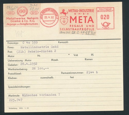 S0478 francotyp afs - francotyp,