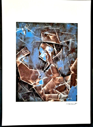 Lithographie von max - von, 70