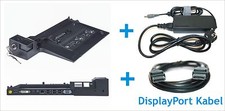 Lenovo Docking 4337 + Lenovo Netzteil 90W + DisplayPort Kabel für T400s