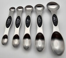 Westfalia Magnetische Messlöffel aus Edelstahl 5er Set doppelseitig (R-215)