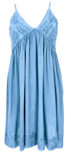Besticktes boho sommerkleid - boho,