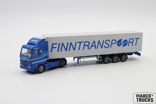 Herpa scania 143m koffer - scania,