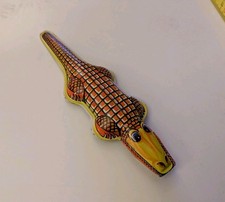 Blechspielzeug Knack-Krokodil Clicker Knacker Klicker Knackfrosch Kroko