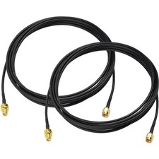SMA Verlängerungskabel 3 m RG174 Schottmontage 2 Stück