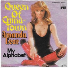 AMANDA LEAR - QUEEN OF CHINATOWN / MY ALPHABET - SINGLE-SCHALLPLATTE - 1977