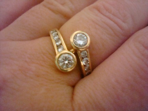 750 karat gelbgold - /,