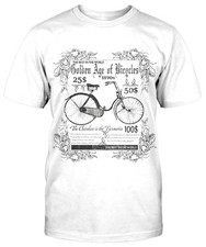 Golden age bicycles shirt - golden,