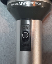 AIWA DM-510 Mikrofon Uni-Directional, Imp. 600Ohm,  1x Funktionsfähig, 1x Defekt