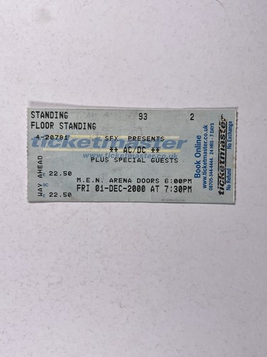 Ticket angus young brian - ac/dc,