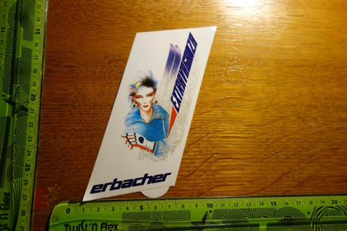 Alter aufkleber wintersport - aufkleber,
