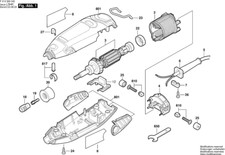 Dremel 3000 Drehwerkzeug original Ersatzteile Liste F013300045
