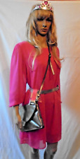 Karneval Grundausstattung Barbie Rosa Kleid Perücke Gürtel Tasche Größe M 38/ 40