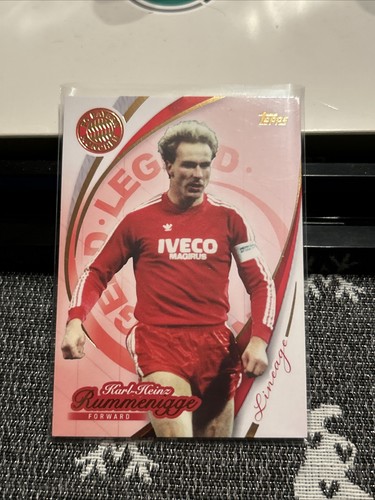 Karl heinz rummenigge topps - karl-heinz,