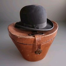  Antik -Hut- Schachtel -