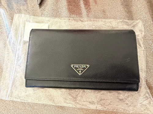 Prada bifold saffiano - prada, bifold-saffiano-leder