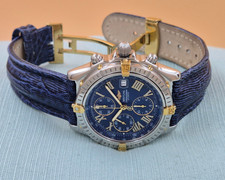 Breitling Crosswind Chronograph B13055 Stahl / Gold Automatik Top Zustand