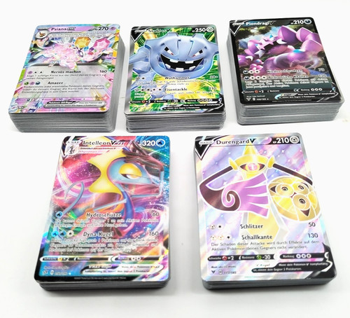 50x pokemon karten mit - 50x,