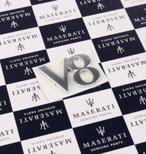 Original Maserati V8 Emblem