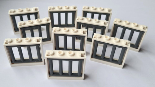 Lego fenster mit grauem - grauem, gitter