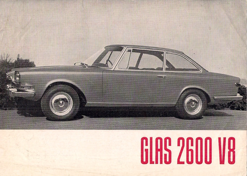 Glas 2600 coupe 1966 - v8,