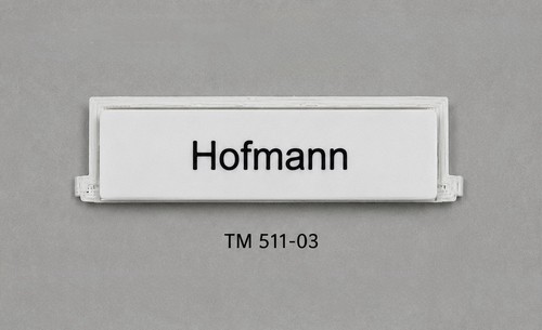 Namensschild individuell - namensschild,