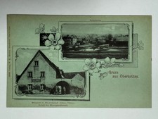 alte AK Gruss aus Oberkotzau "Metzgerei und Bierwirtschaft" ca. 1900