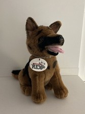 Kommissar Rex Plüschtier Stofftier ca 25cm mit Tag Sat.1 1996