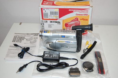 Jvc fxm40 vhs pal - vhs-c,