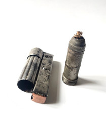 Altes IMCO TRIPLEX Benzinfeuerzeug mit Gebrauchsspuren aber funktionsfähig