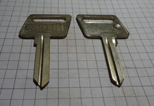 2x Schlüsselrohling Errebi CD2 für Tankdeckel Cromodora