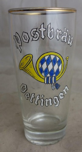 Altes bierglas postbräu - altes,