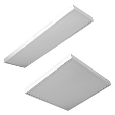 LED Panel Rasterleuchte 60x60 120x30cm 50W Deckenleuchte Lampe mit Aufbaurahmen