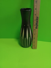 VINTAGE MCM BLACK POTTERY