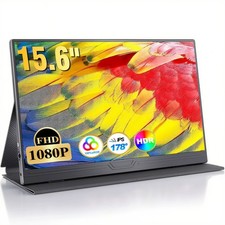 15.6 Zoll Portable Monitor 60Hz Tragbarer Monitore FHD 1920*1080 IPS für Mobile