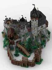 Burg Blaustein v. Bluebrixx mit 5 Erweiterungen - 26597 Teile - Ritterburg