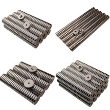 Neodym Ring Magnet (Scheibe) mit Loch/Bohrung und Senkung 10mm/15mm/20mm N45/N52