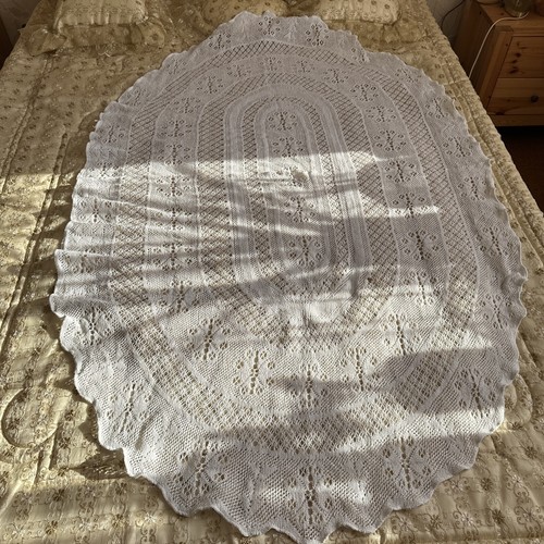 Alte große tischdecke - alte,