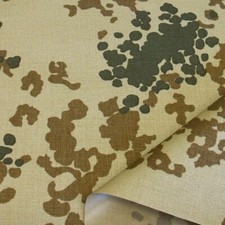 Bundeswehr Wüsten-Camouflage wasserdichter Cordura Tarnstoff Plane Zelt reißfest
