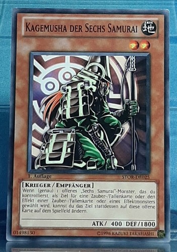 Yugioh kagemusha der - yugioh, sechs
