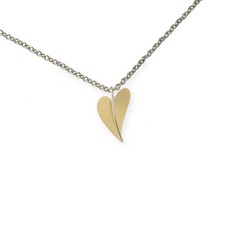 Ernstes Design Herz Edelstahl