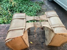 Packtaschen für  Motorrad wasserdicht aus Leder