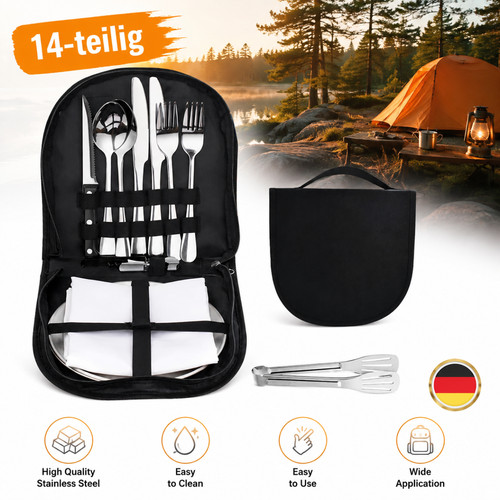 14pcs picknick geschirr - 14pcs,