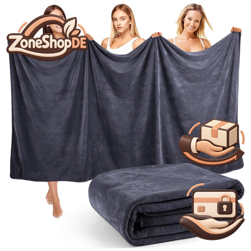 Xxl badetuch groß 100x200 - xxl, cm