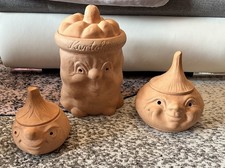 3tlg. Terrakotta Set