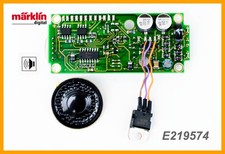 MÄRKLIN E219574 Digitaldecoder mit Soundbaustein aus BR45, 37450, Motorola neuw.